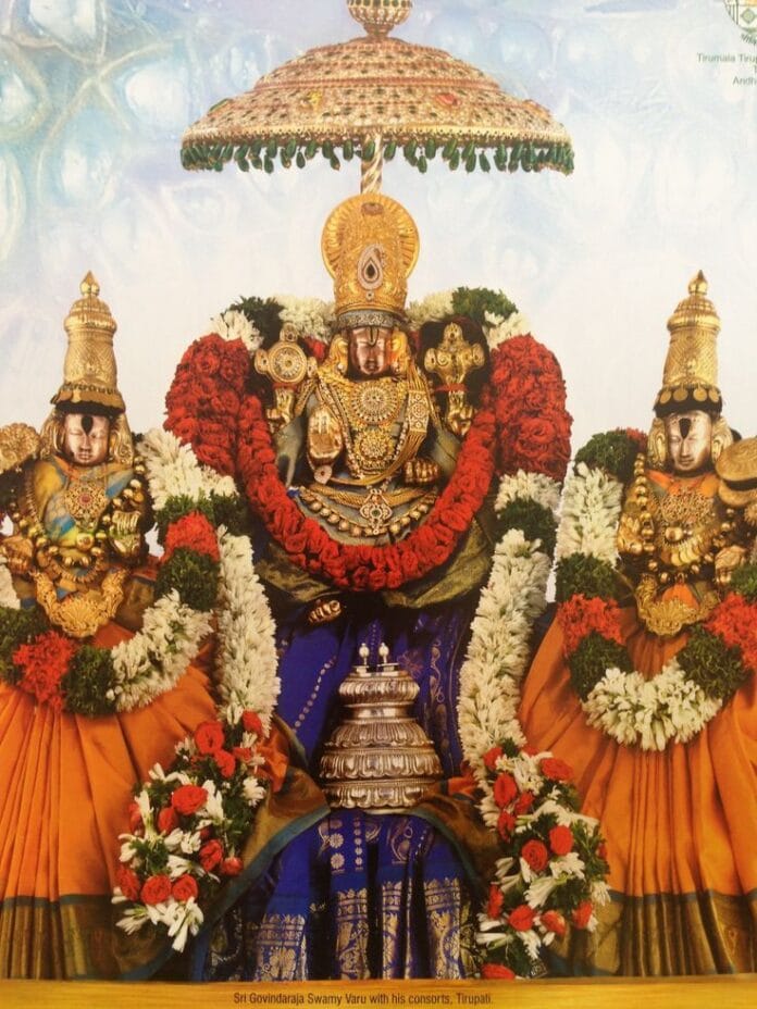 govindaraja swamy temple tirupati timings