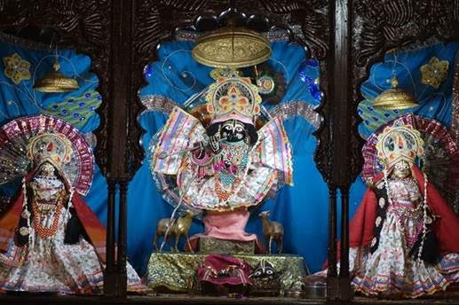 Their Lordships Sri Gopinath Ji at Sri Vrindavana Dhama