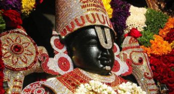 Why Lord Venkateswara Swamy have Camphor on Chin?