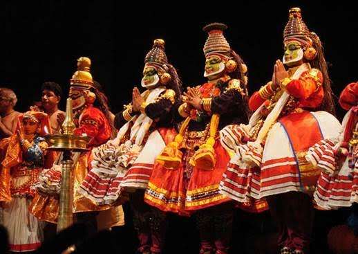 Krishnanattam - the dance performance done in honour of Lord Krishna