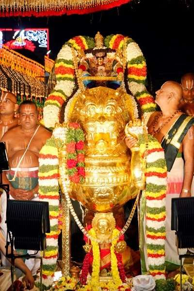 goddess Padmavati Devi on simha vahanam