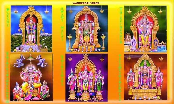 arupadaiveedu temples