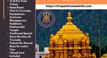 IRCTC Tirupati Package From Warangal