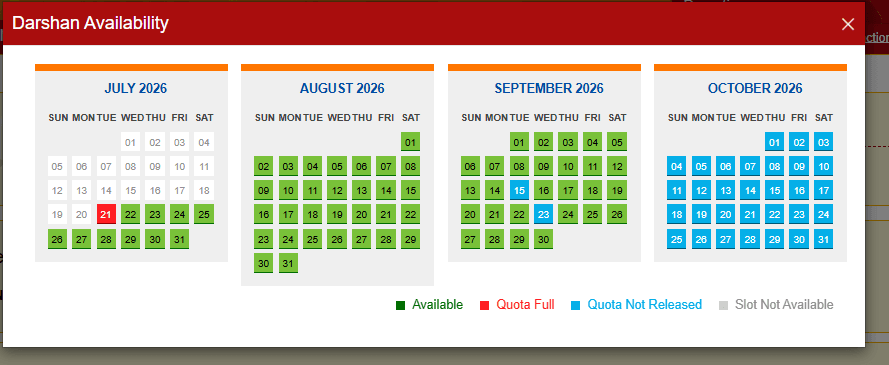 apanna hrudaya scheme vip break darshan availability
